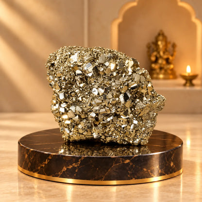 Money Magnet Peru Pyrite Cluster (AAA Quality)