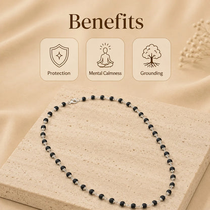 Karungali Mala in Silver – Tradition with a Refined Finish