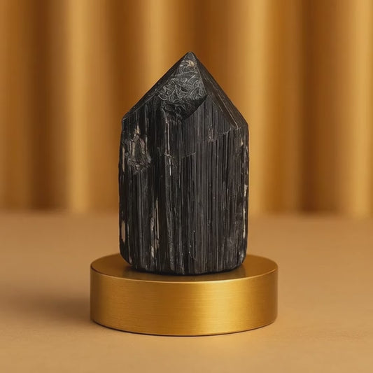 Natural Black Tourmaline Form