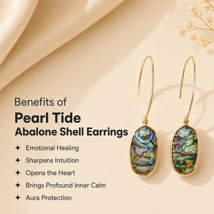 Pearl Tide Abalone Shell Earrings
