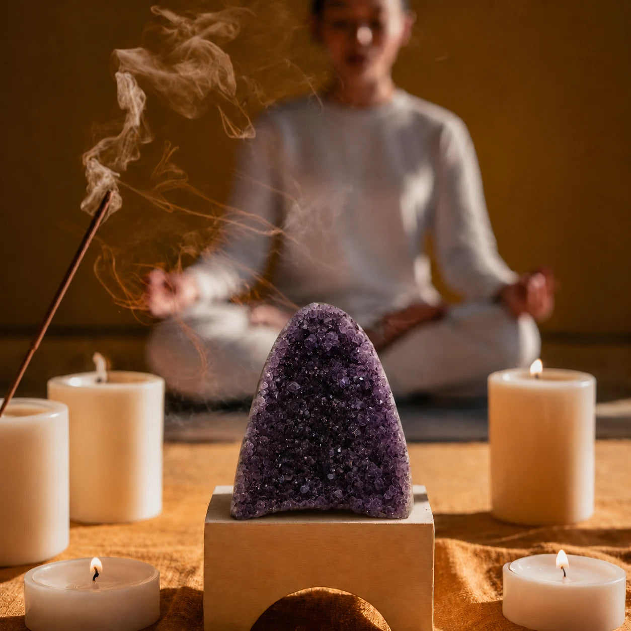 Amethyst Ritual Cleanse Kit (300-400gm)(AAA Quality)