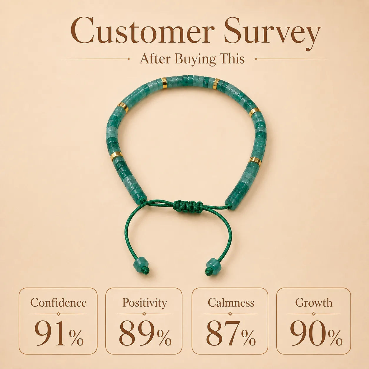 Aventurine Braided Bracelet