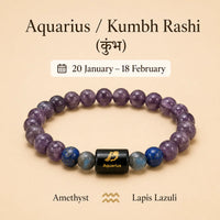 Aquarius ( कुंभ राशि) rashi bracelet