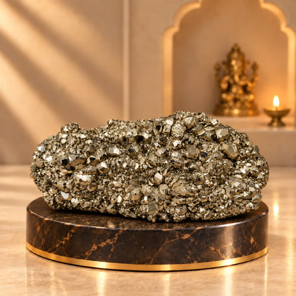 Money Magnet Peru Pyrite Cluster (AAA Quality)