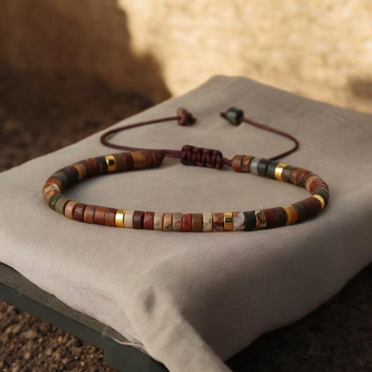 Picasso Braided Bracelet (Promoting stability & inner strength)