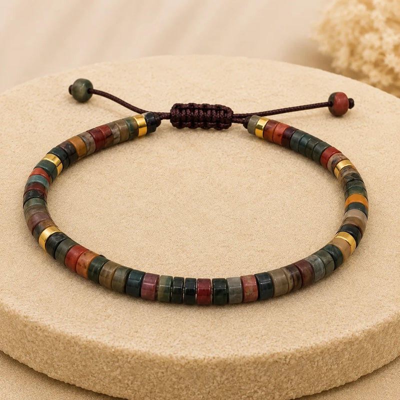 Picasso Braided Bracelet (Promoting stability & inner strength)