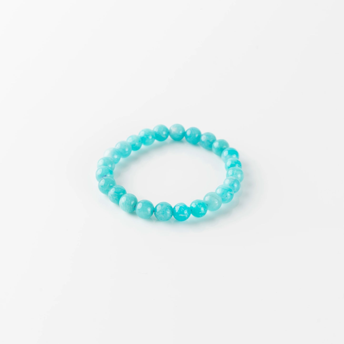 Natrual Amazonite AAA Bracelet 8MM With Certificate