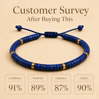 Lapis Lazuli Braided Bracelet