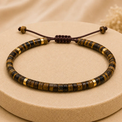 Tiger Eye Braided Bracelet