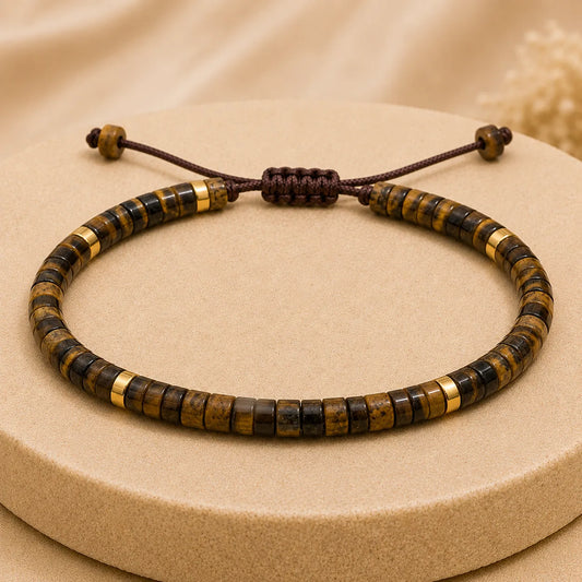 Tiger Eye Braided Bracelet