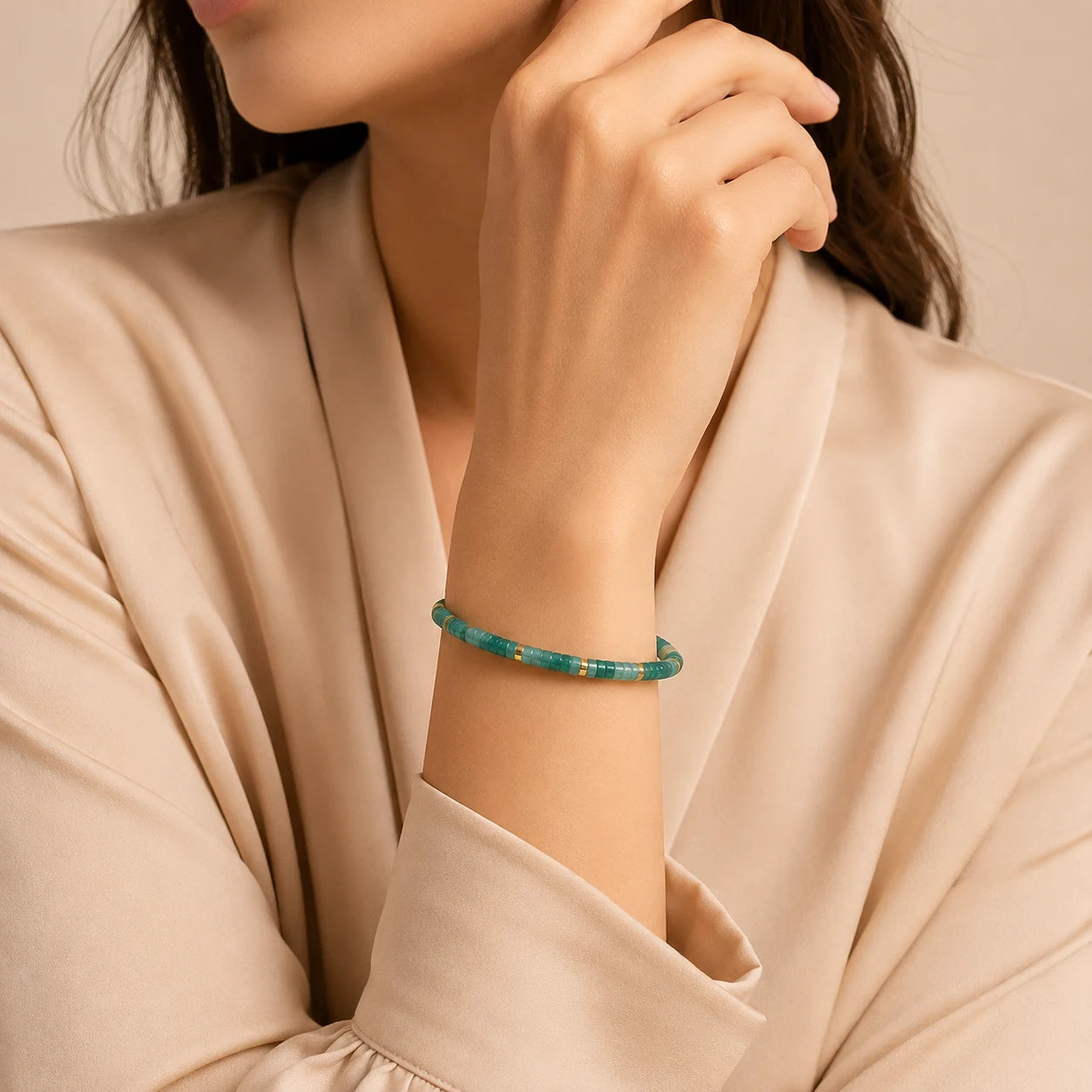 Aventurine Braided Bracelet