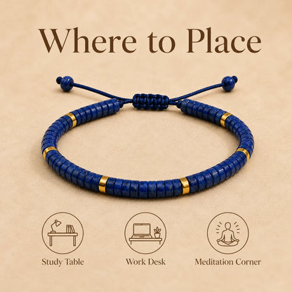 Lapis Lazuli Braided Bracelet