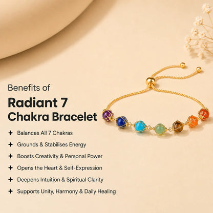 Radiant 7 Chakra Bracelet