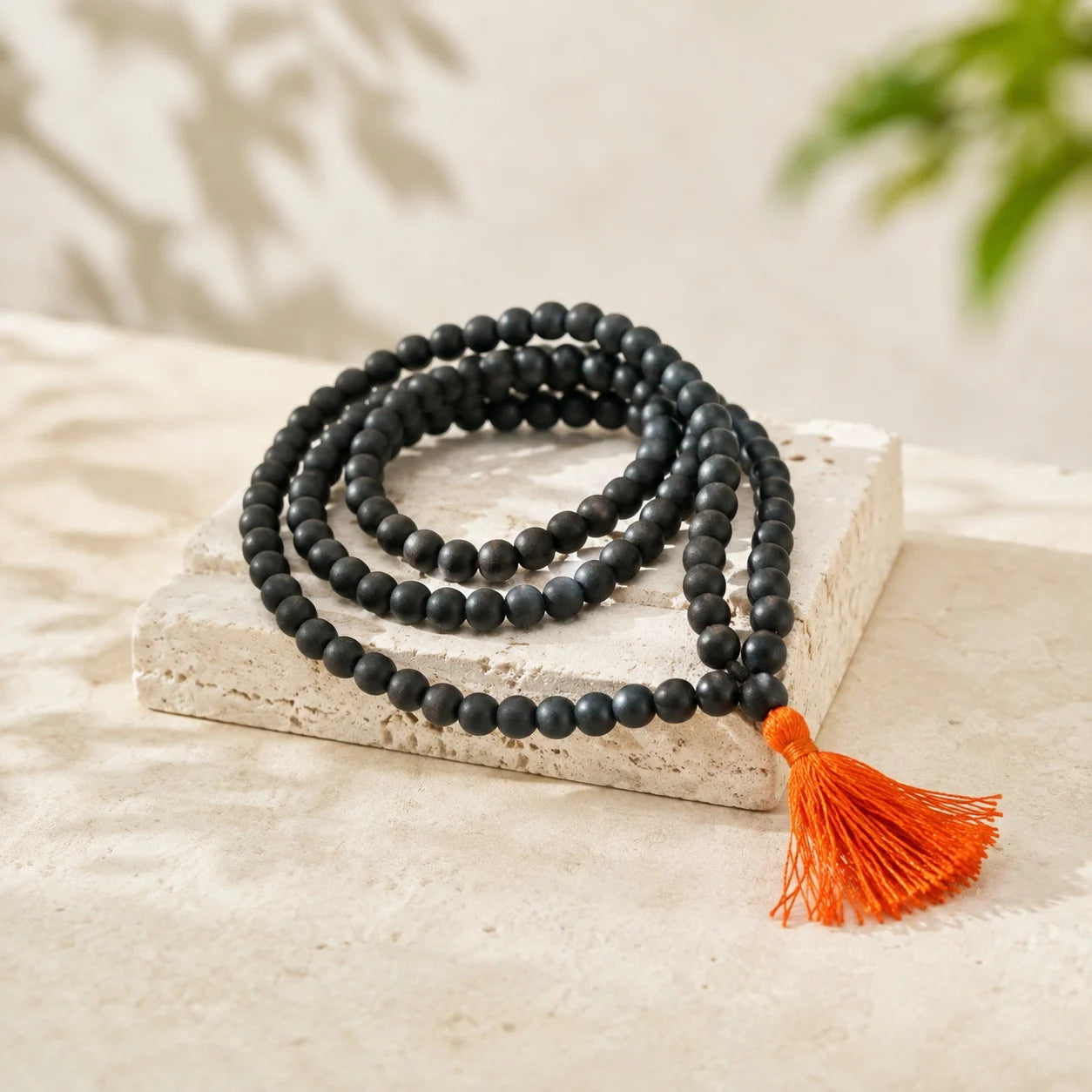 Karungali Mala – Natural Ebony Wood, Rooted in Tradition