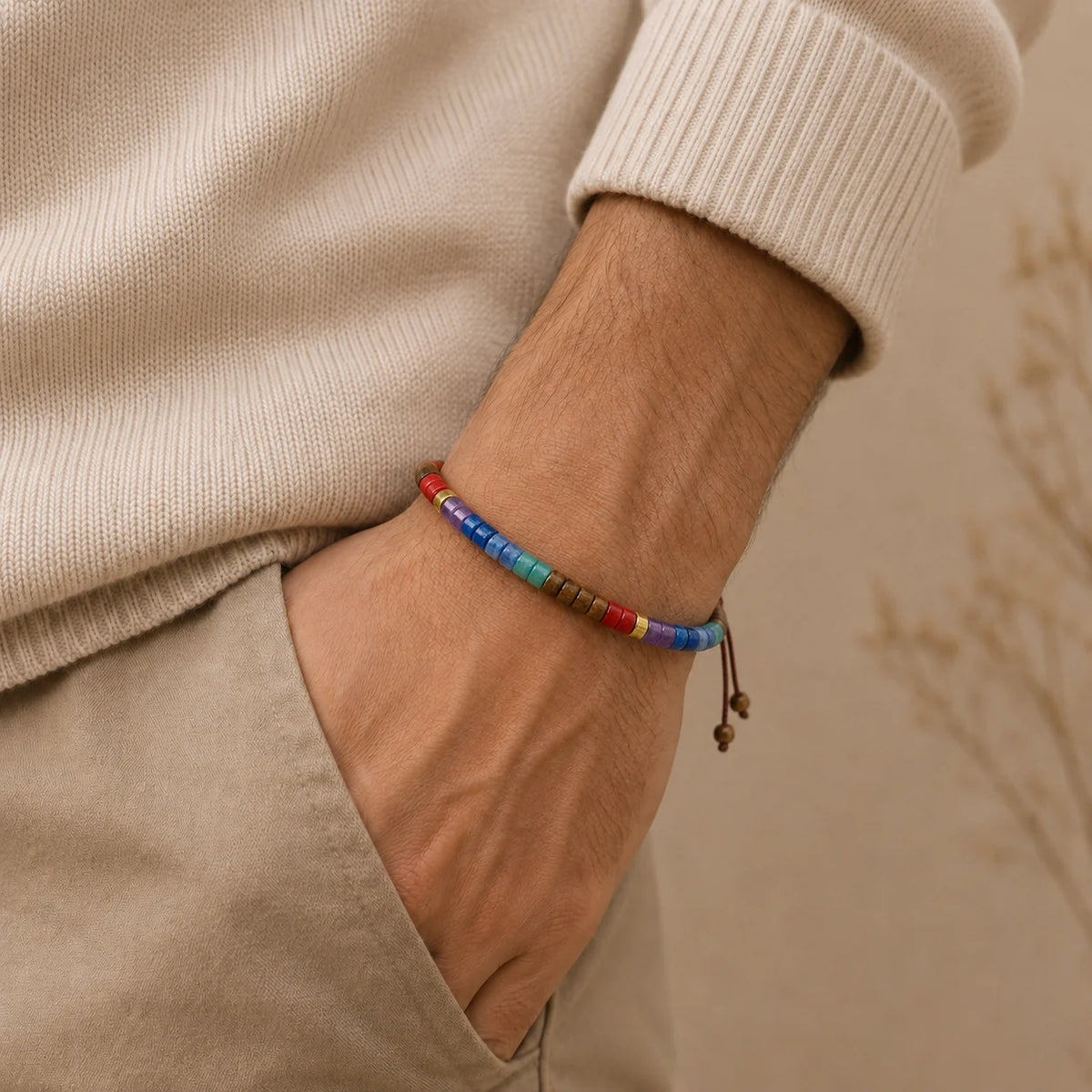 7 Chakra Braided Bracelet (Restore harmony within your mind)