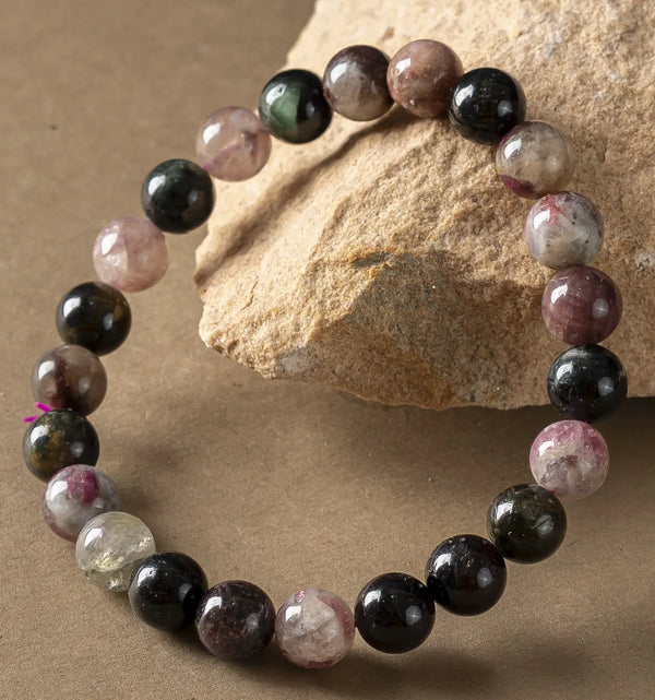 Watermelon Tourmaline Bracelet
