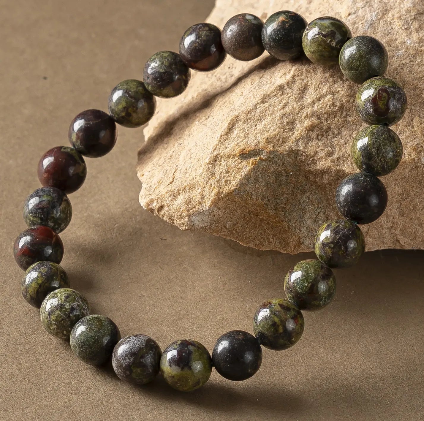 Natural Dragon Blood Bracelet 8mm With Certificate