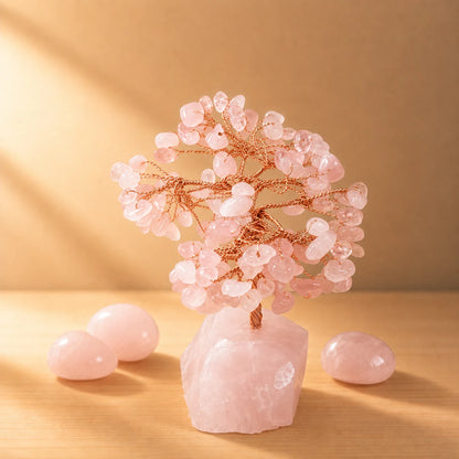 Rose Quartz Harmony Tree