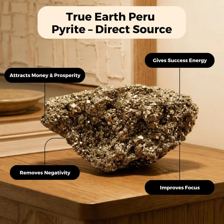 True Earth Peru Pyrite – Direct Source (AAA Quality) (800-900)