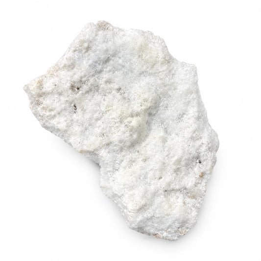 White Druzy Quartz  Mineral Specimen (156gm)