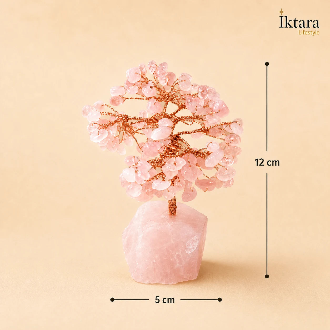 Rose Quartz Harmony Tree