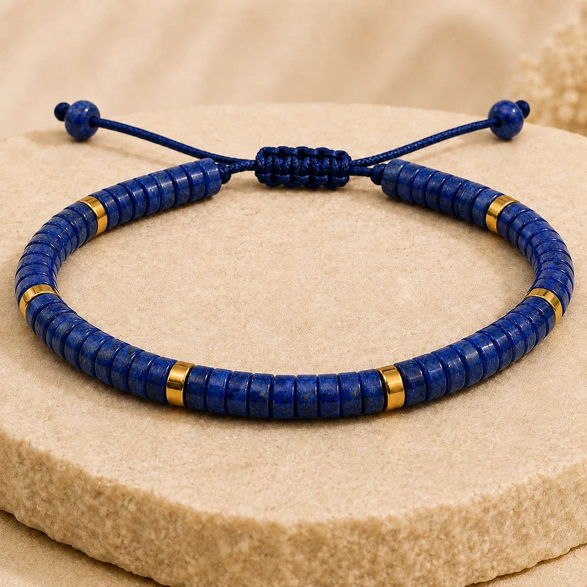 Lapis Lazuli Braided Bracelet