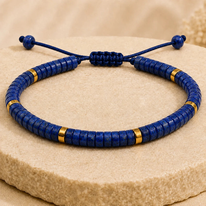 Lapis Lazuli Braided Bracelet