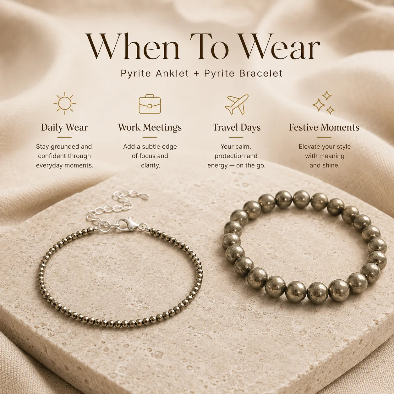 Pyrite Power Couple Combo